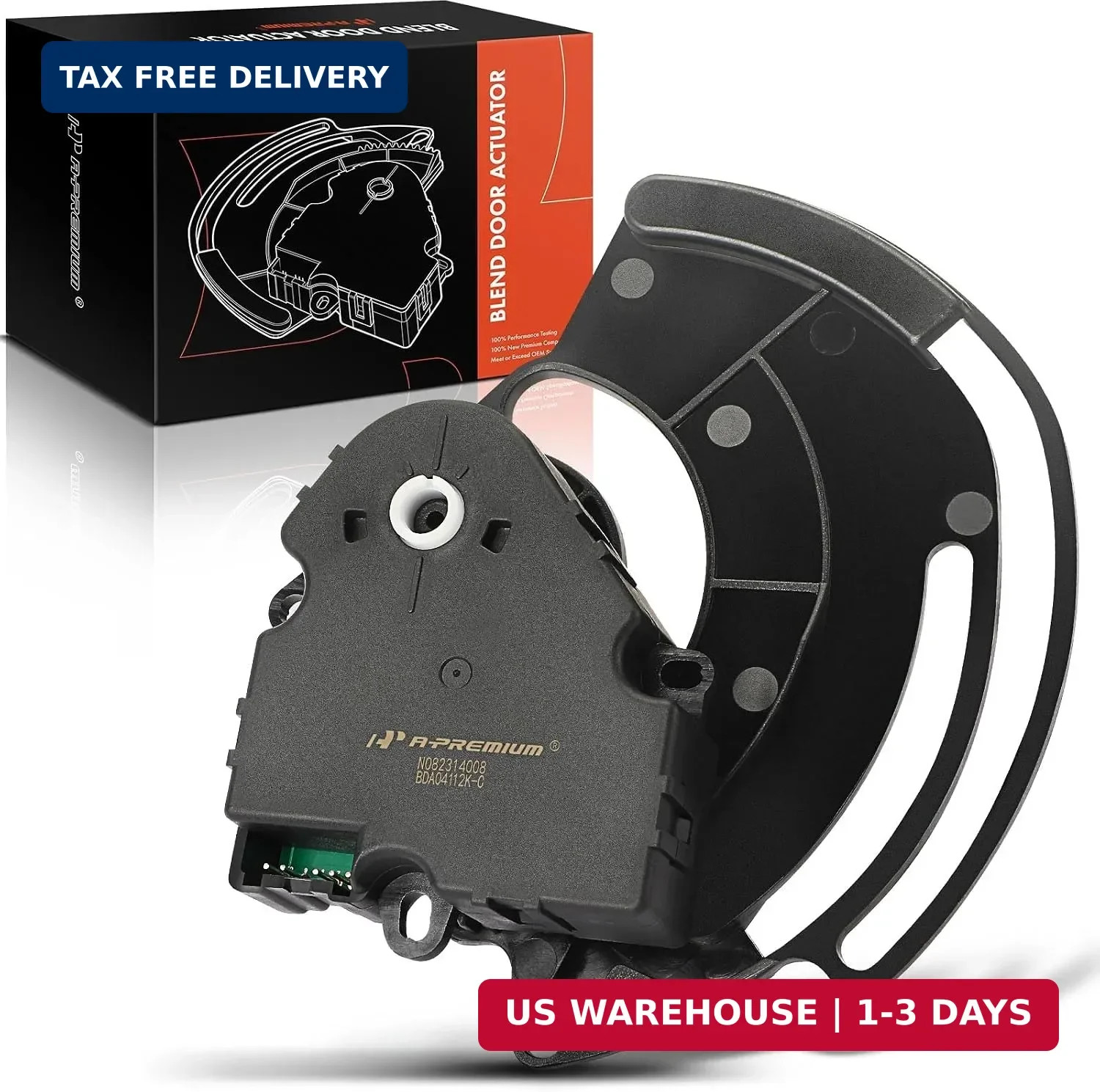 HVAC Blend Door Actuator - Compatible with Chevy, GMC, Cadillac & Humm