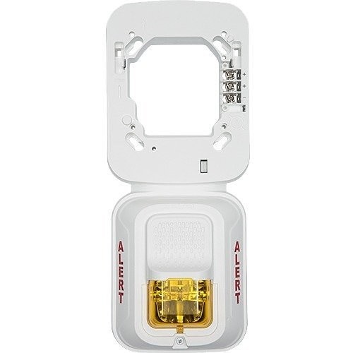 System Sensor SEP-SPSWL Alert, Amber Lens, White Strobe and Speaker Strobe