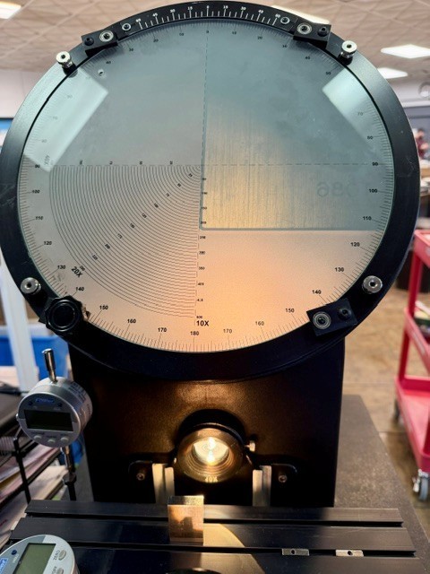 FOWLER 53-900-000 12" Optical Comparator Excellent Condition, Everything Works