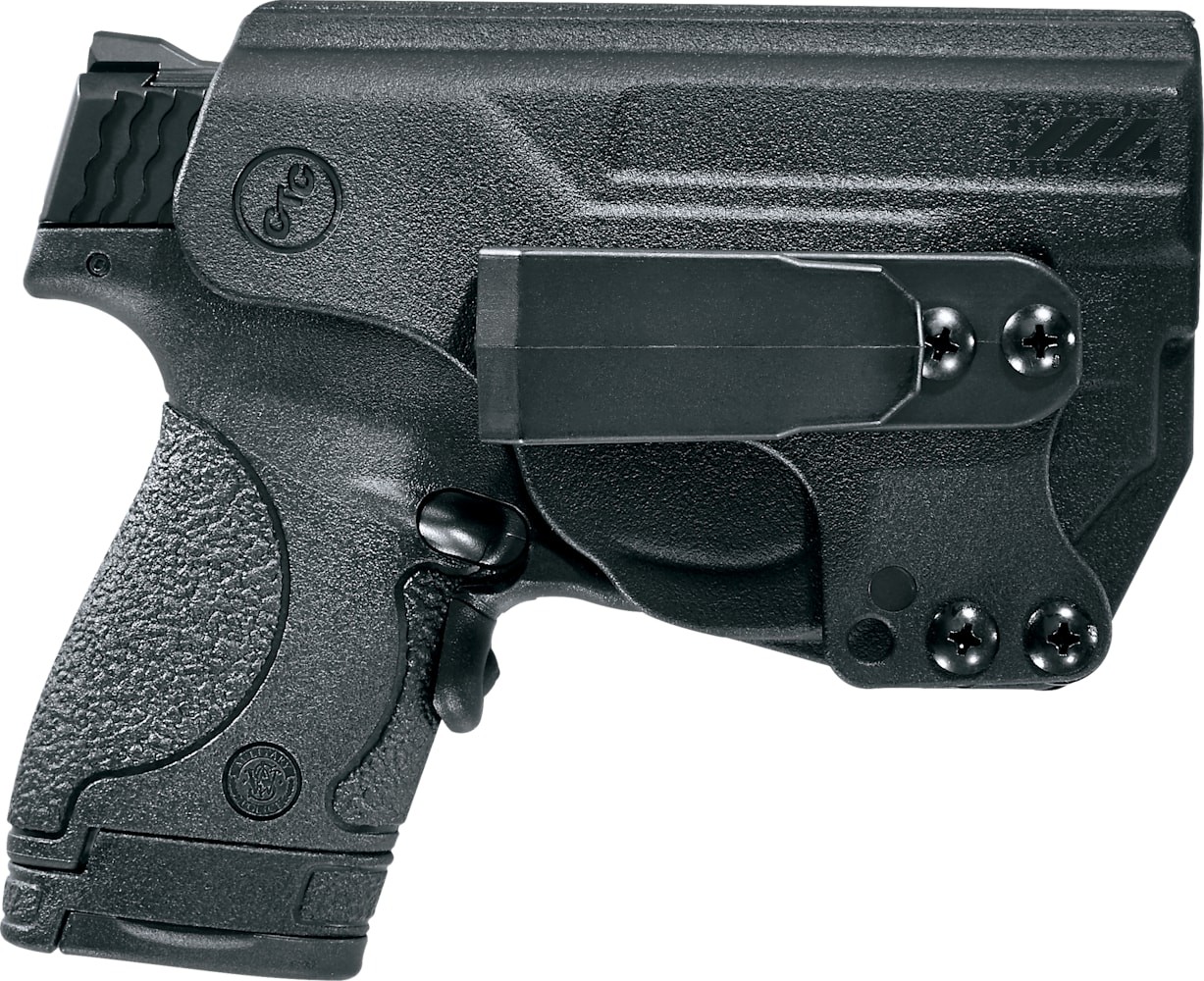 CRIMSON TRACE LASERGUARD W/ BLADE-TECH HOLSTER *DISTRESSED PKG