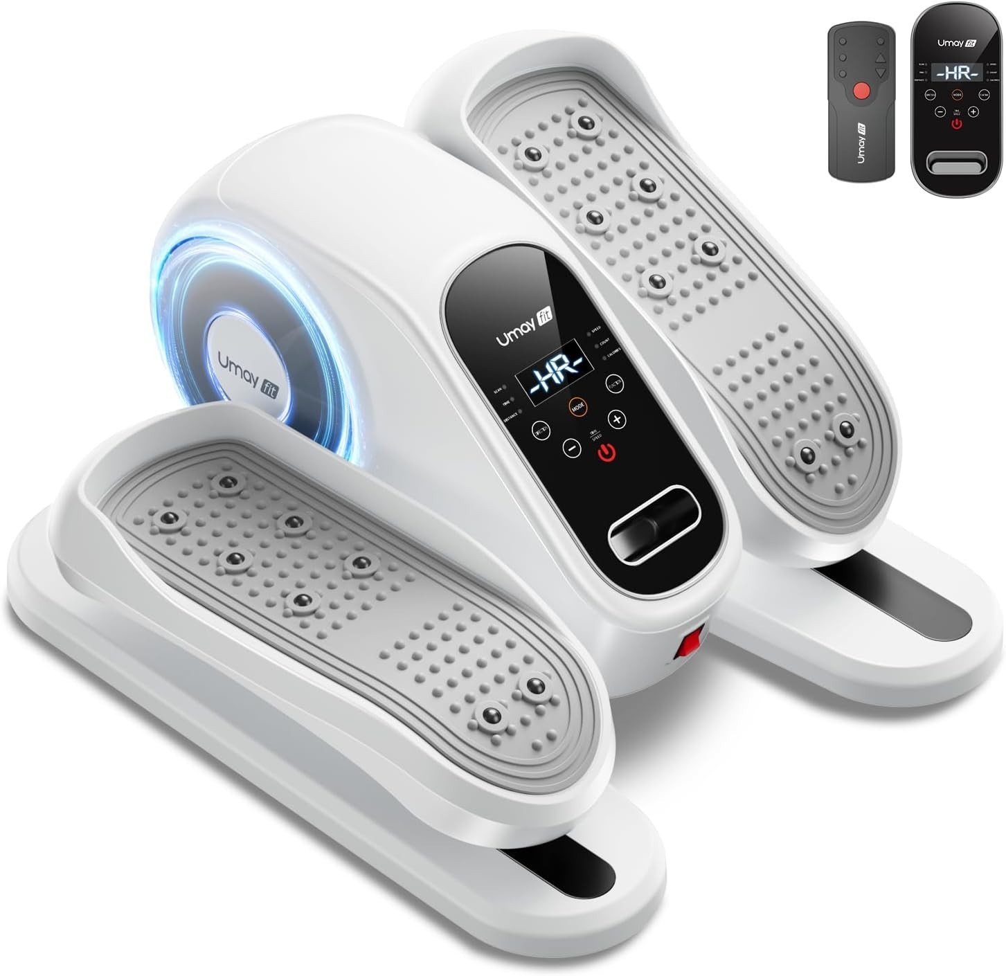 Under Desk Elliptical Machine Leg Exerciser For Home With Remote Control