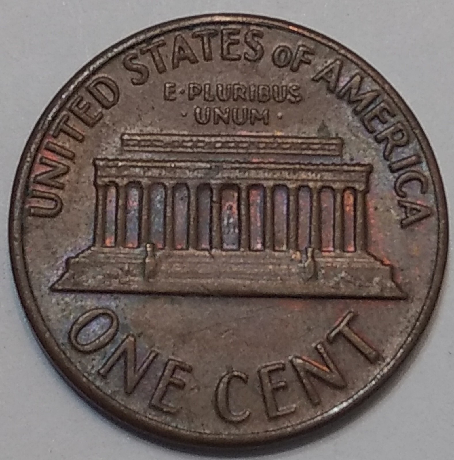 1969-D Lincoln Cent BN Unc. ~ Toned