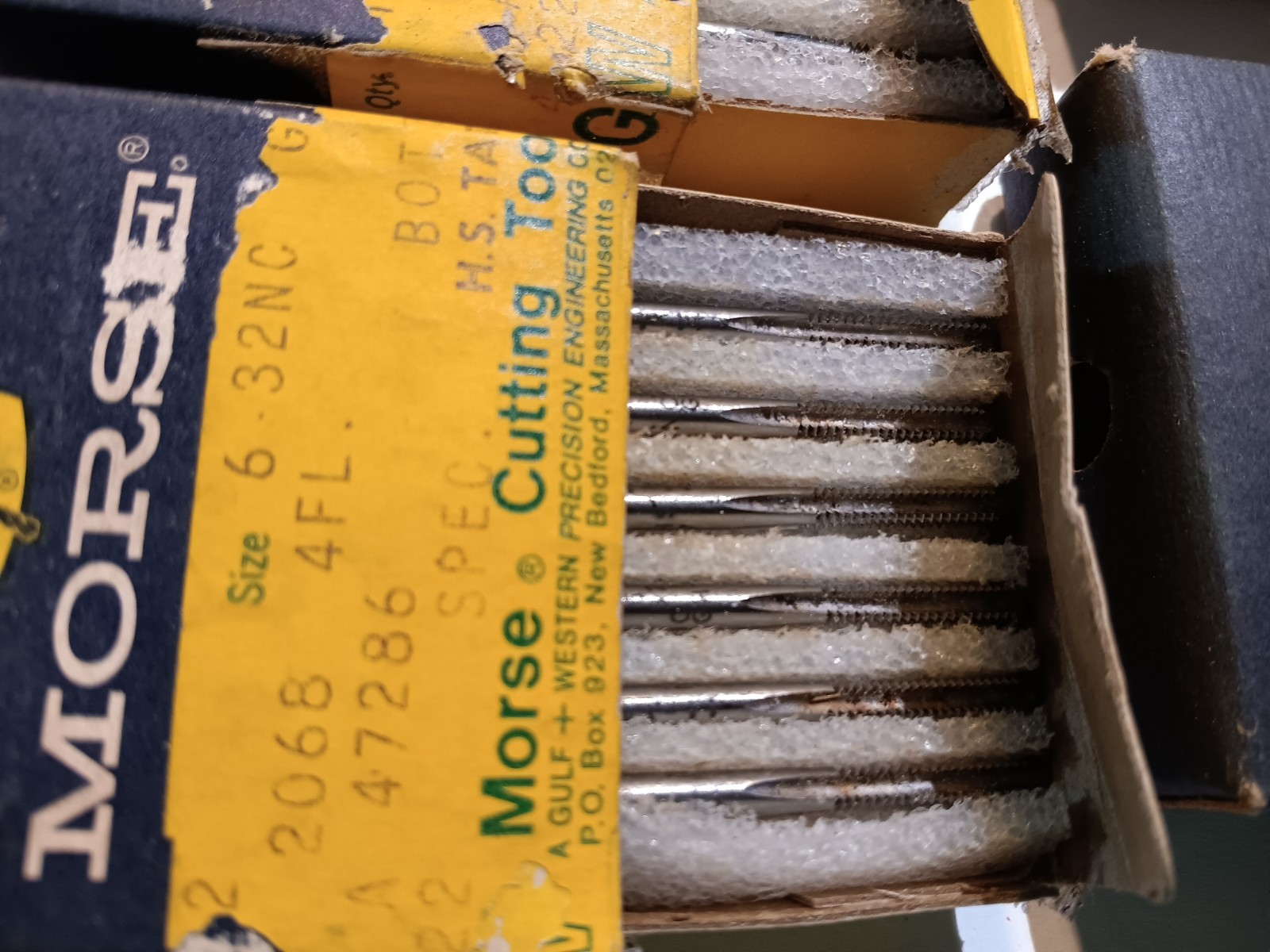 Huge Lot (60) Vintage NOS Morse Taps