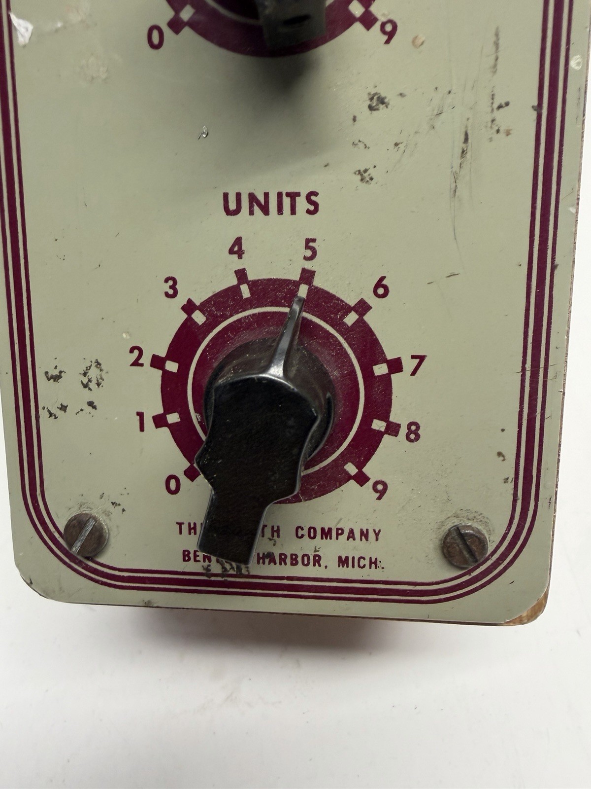 Vintage Heathkit Resistance Decade Model RD-1 Decade Box