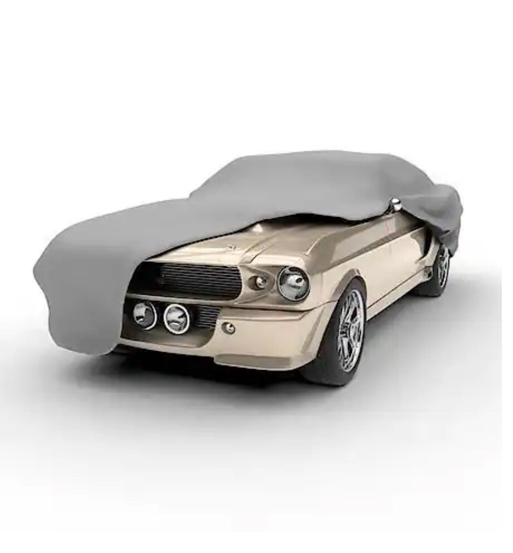 Budge Basic Car Cover, Breathable, Indoor Dust Cover - Size 3 Midsize Vehicle