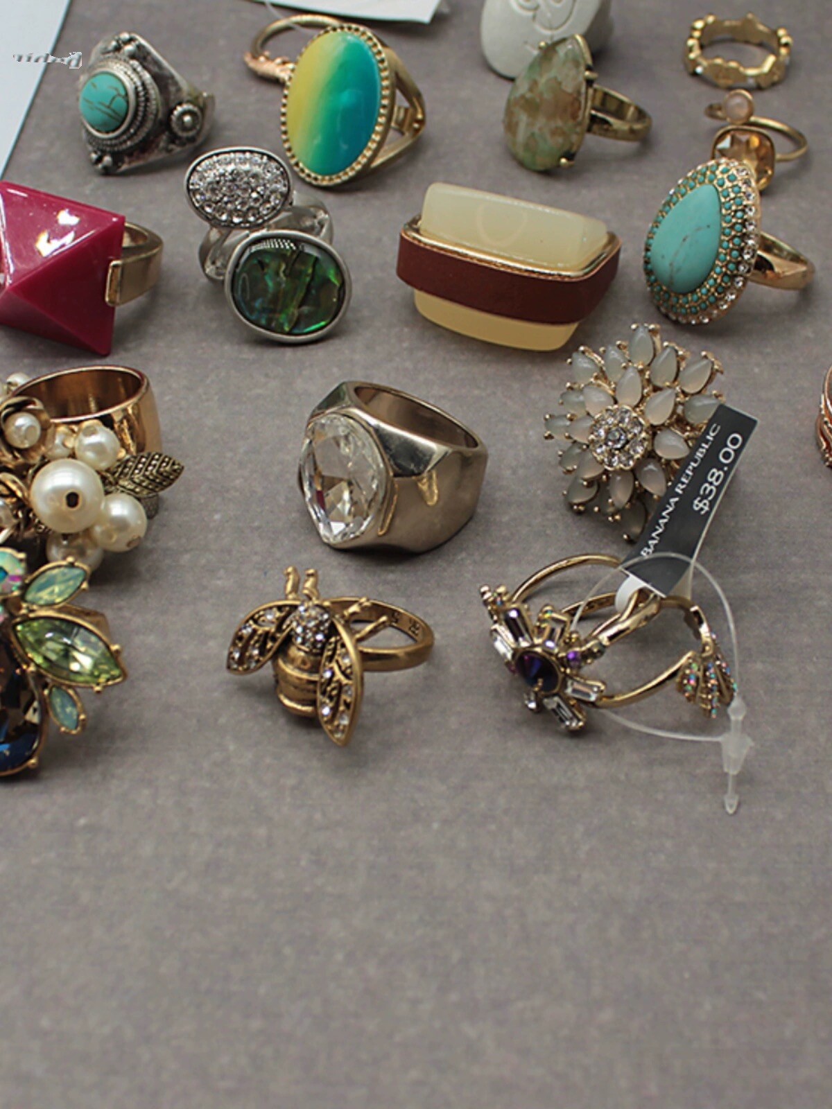FASHION JEWELRY LOT 12 PCS MIX STYLE COLLECTION RINGS US Sellers Free Shipping