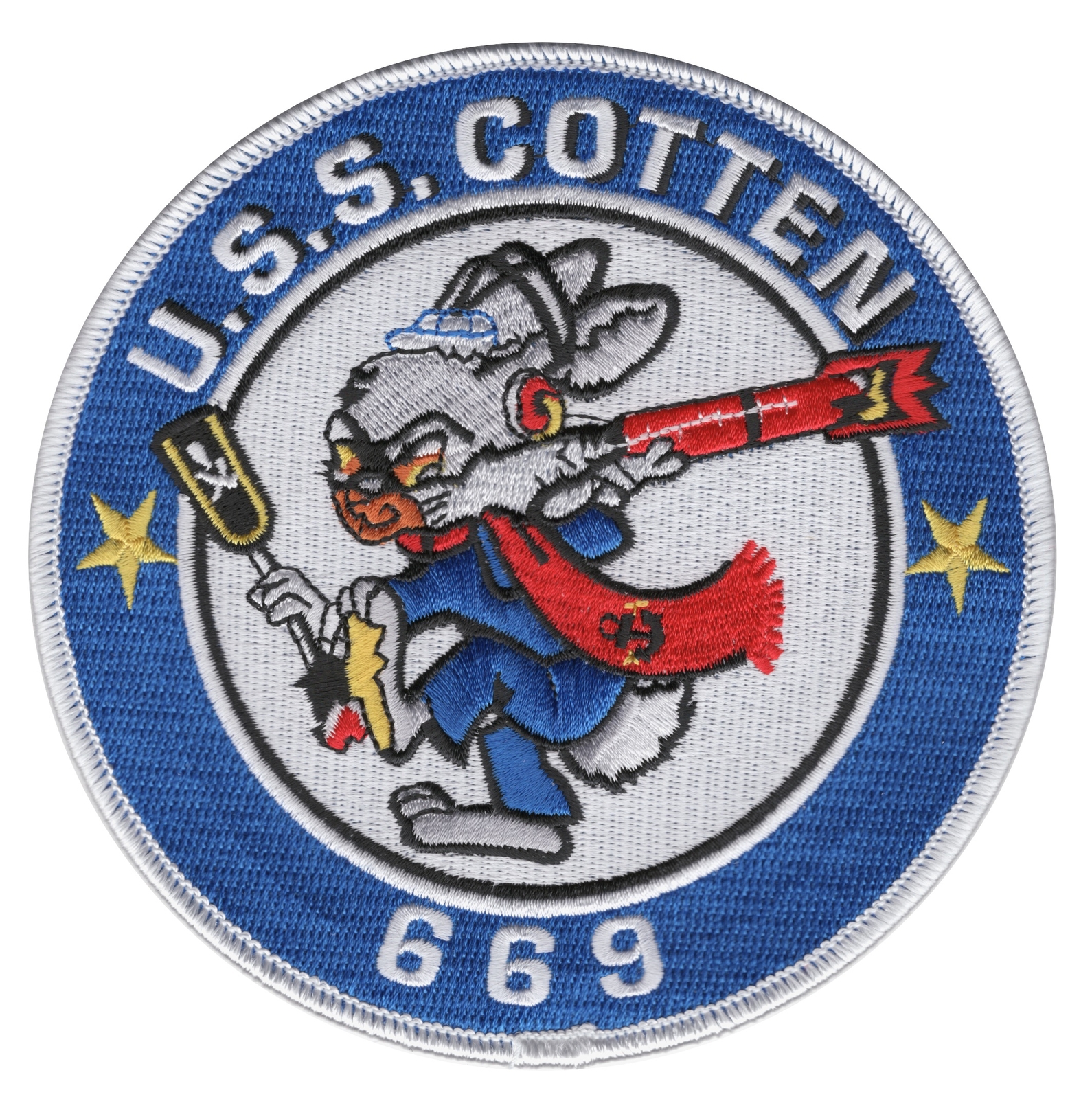 DD-669 USS Cotten Patch