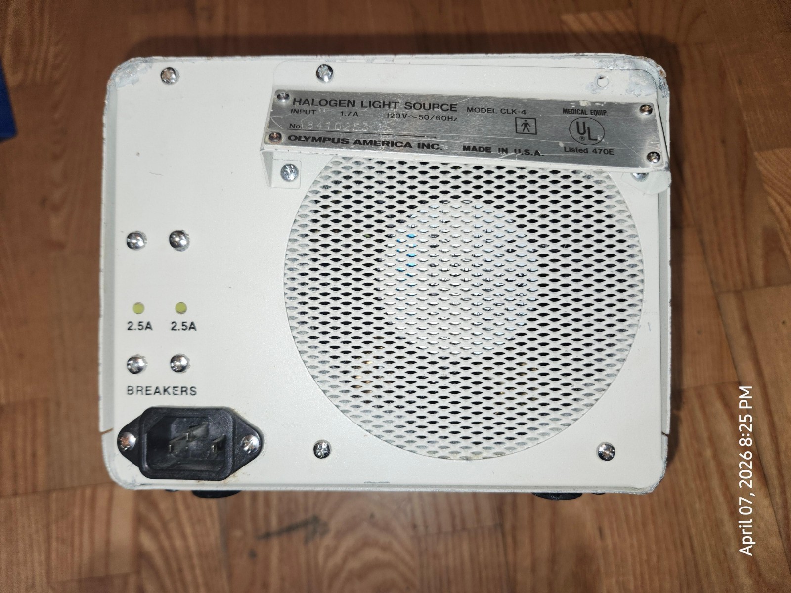 Olympus CLK-4 Halogen Light Source, Good Working