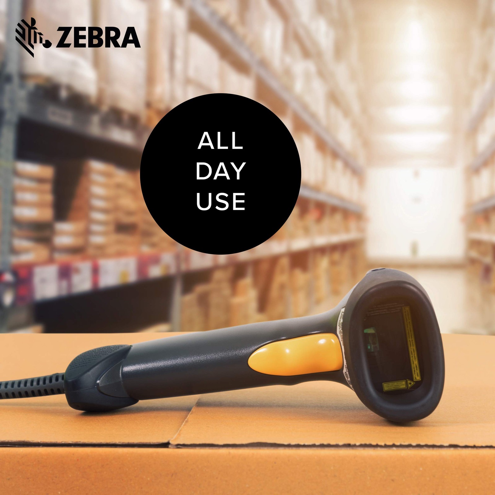 Symbol Motorola LS2208 Handheld 1D Laser Barcode Scanner with Stand+USB Cable