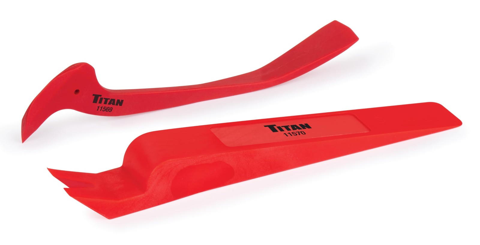 Non Marring Wedge and Pry Hook Tool Set for Automotive Trim Removal