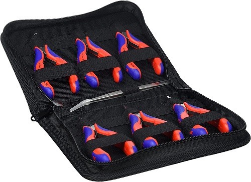 KNIPEX 00 20 16 Electronics Pliers Sets (7 Piece)