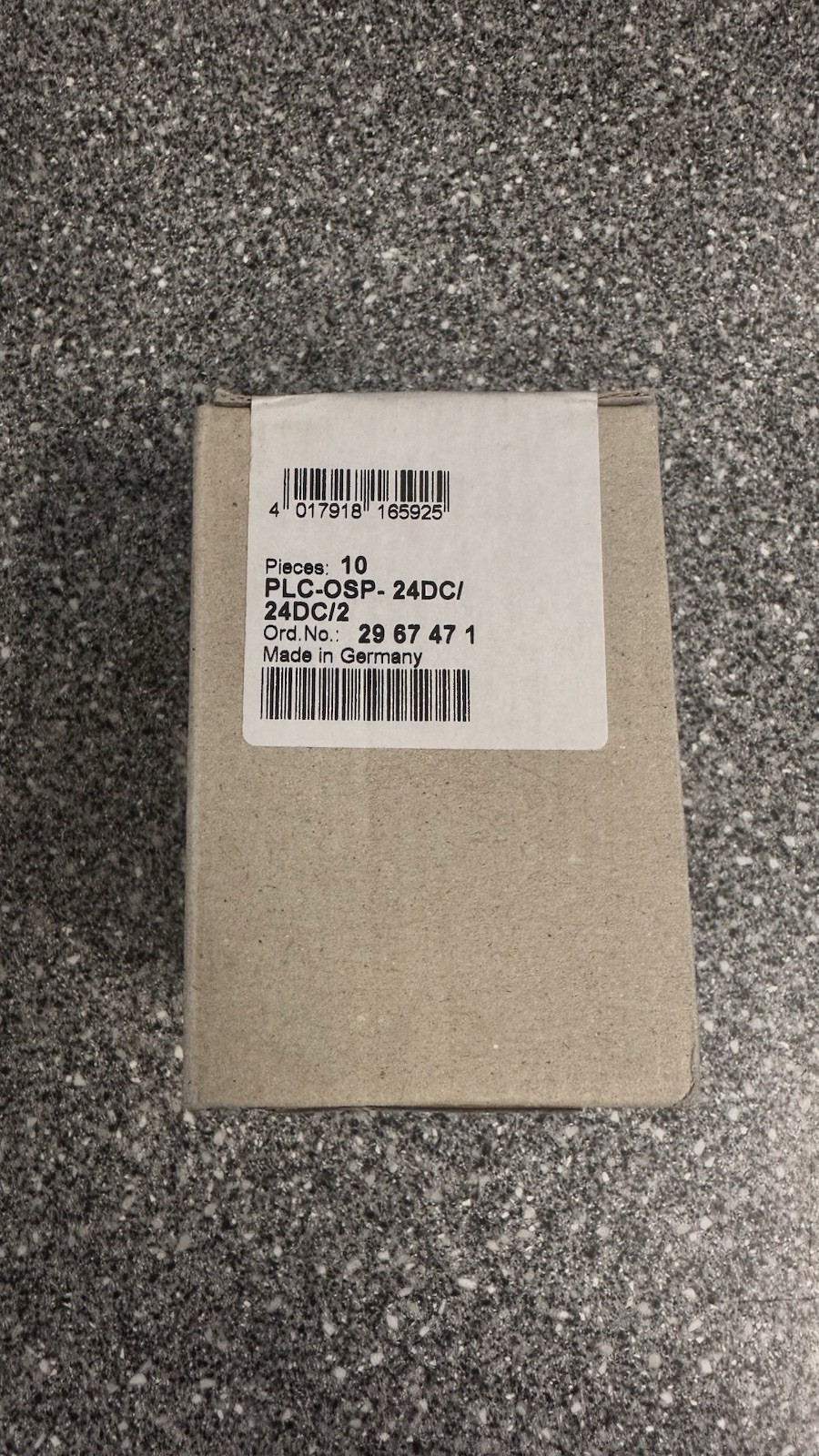 Phoenix Contact PLC-OSP-24DC/24DC/2 Solid State Relay-LOT of 10