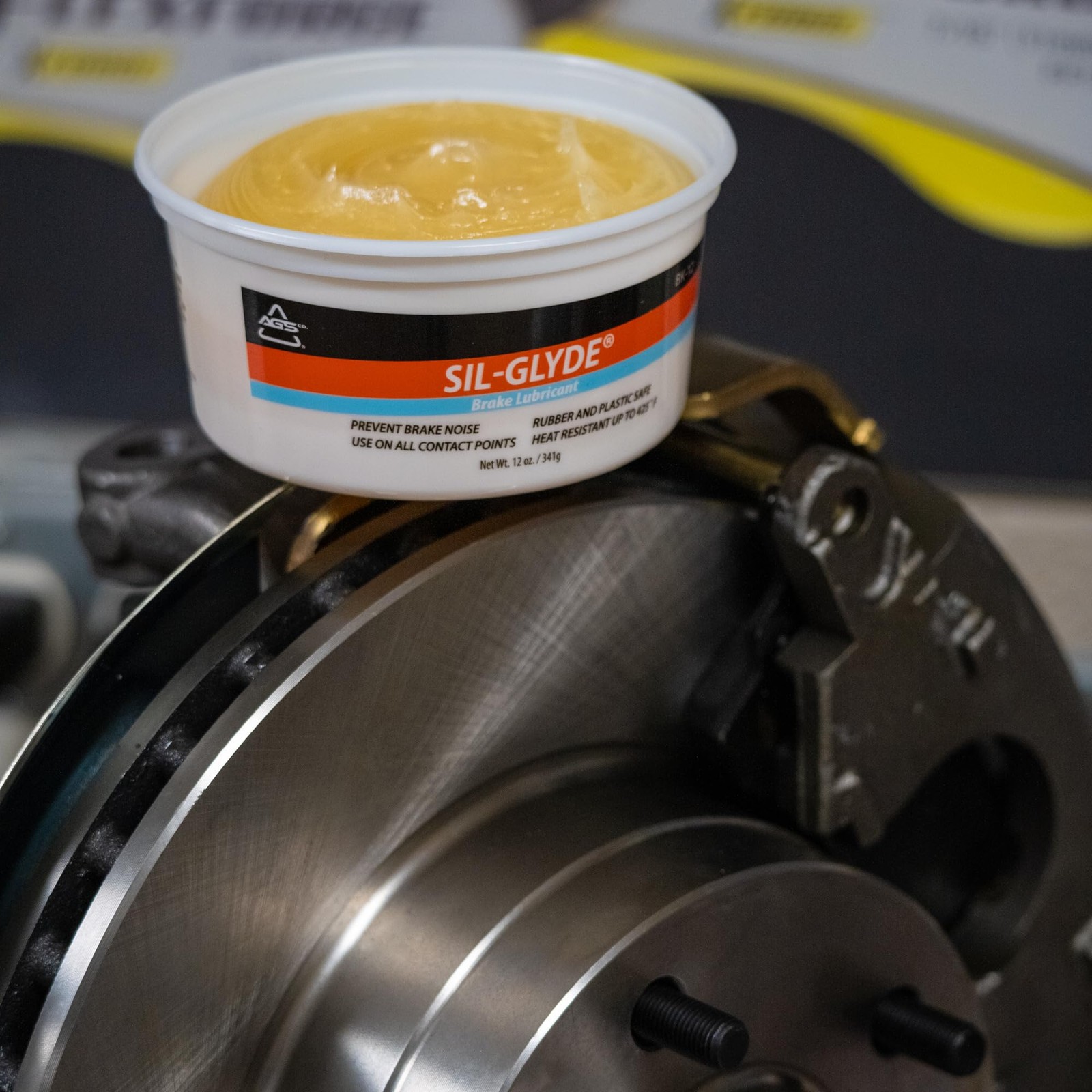 AGS Automotive Solutions SIL-Glyde 12 oz Tub Silicone 12oz, Company BK12