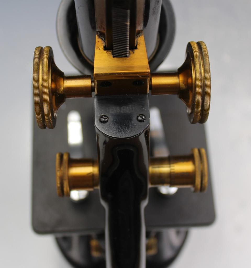 Antique Buffalo Spencer Microscope w/ Case Williams Brown & Earle