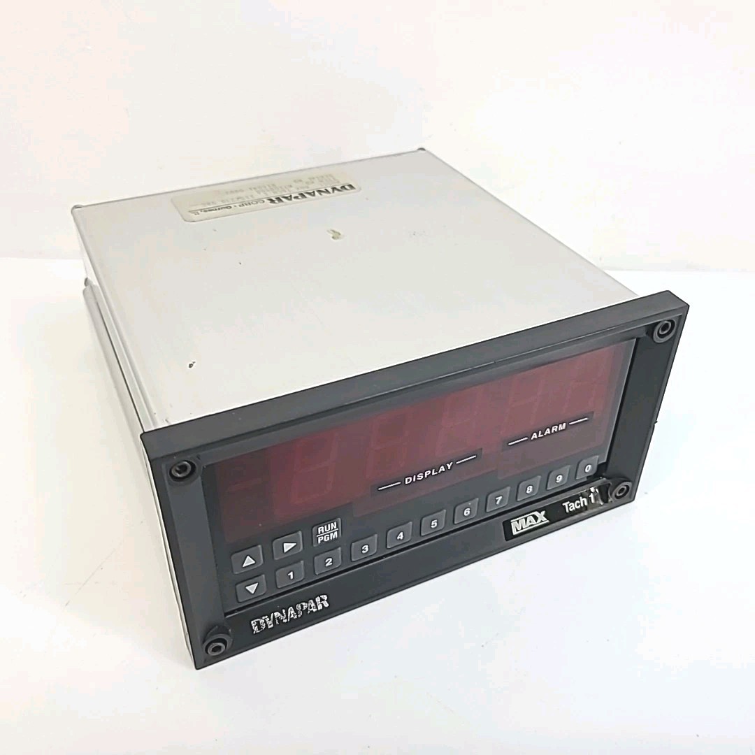 Dynapar MAX Tach-1 Digital Rate Counter Tachometer Indicator MT1-00-S-00