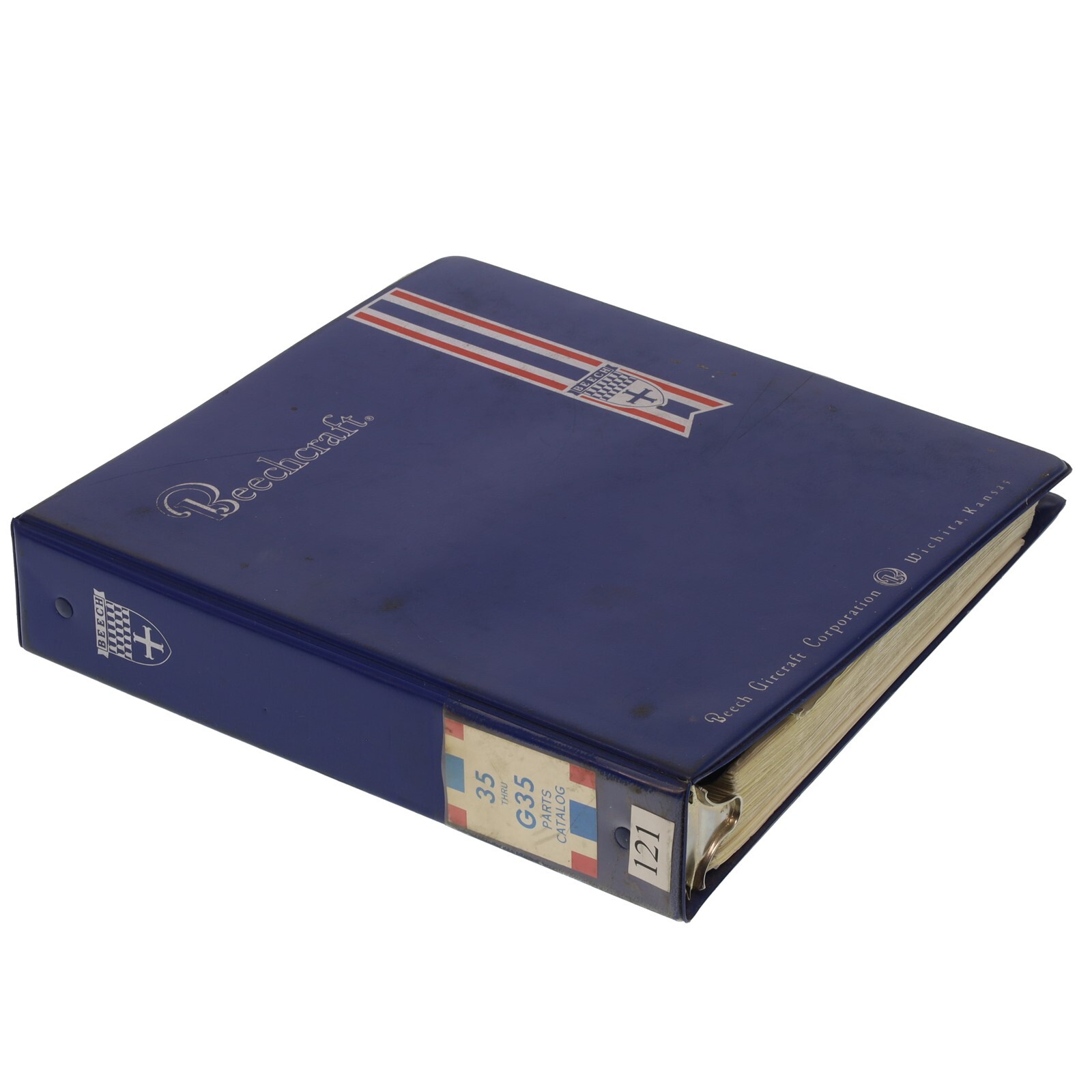 Original Beechcraft 35 Thru G35 Bonanza Parts Catalog P/N 35-590028B
