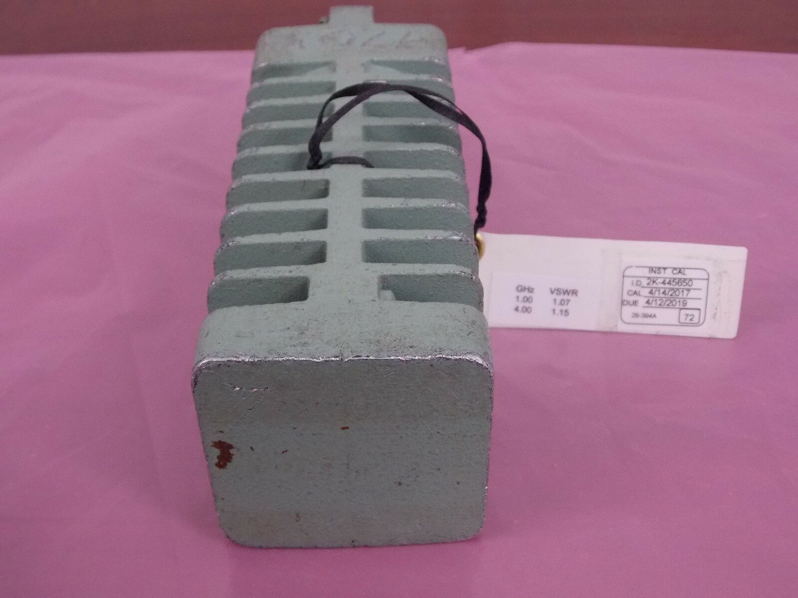 COAXIAL TERMINAL TERMINATION & DUMMY LOAD W/ CAL STICKER