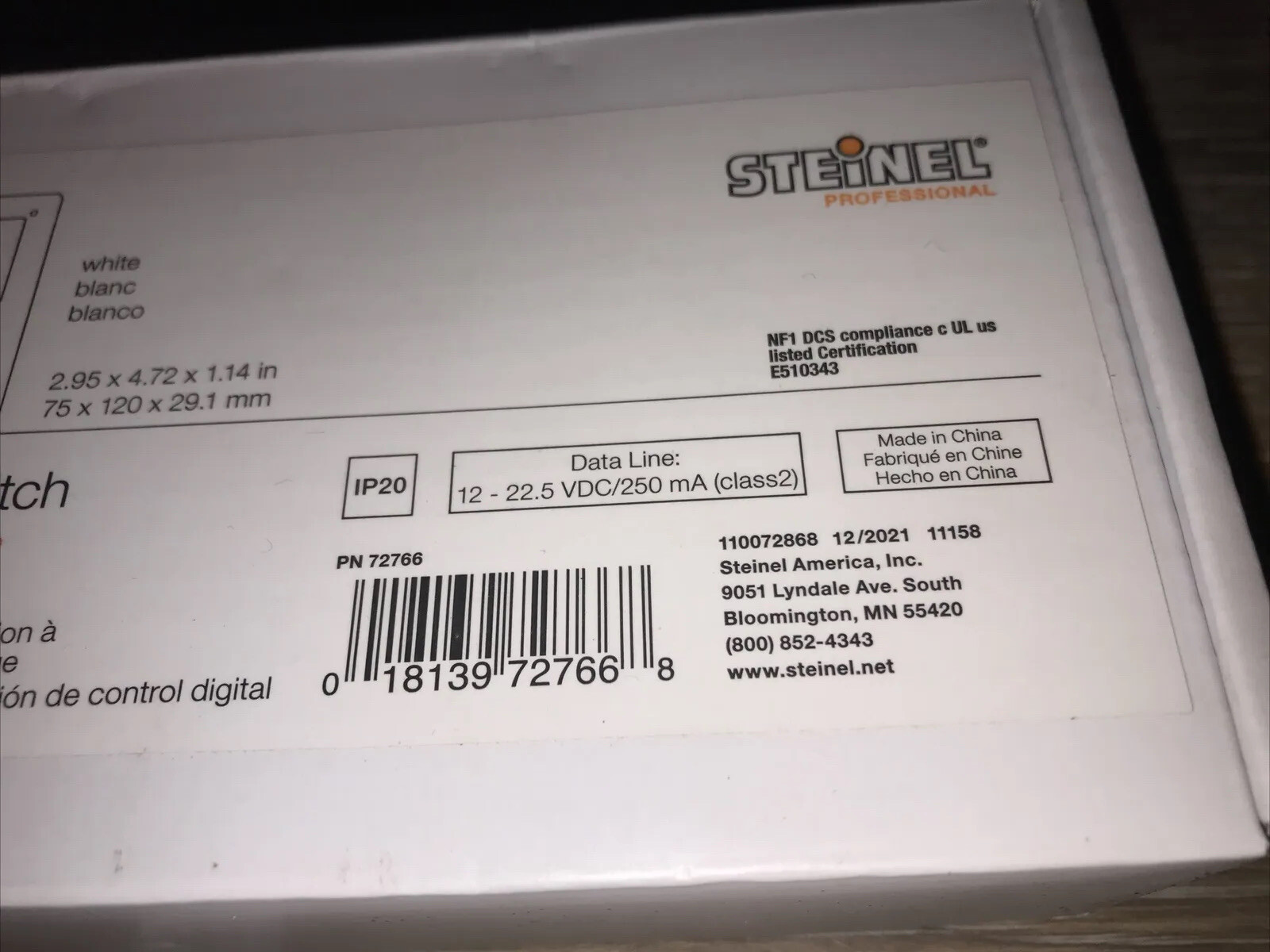 NF1 Dcs Switch Steinel