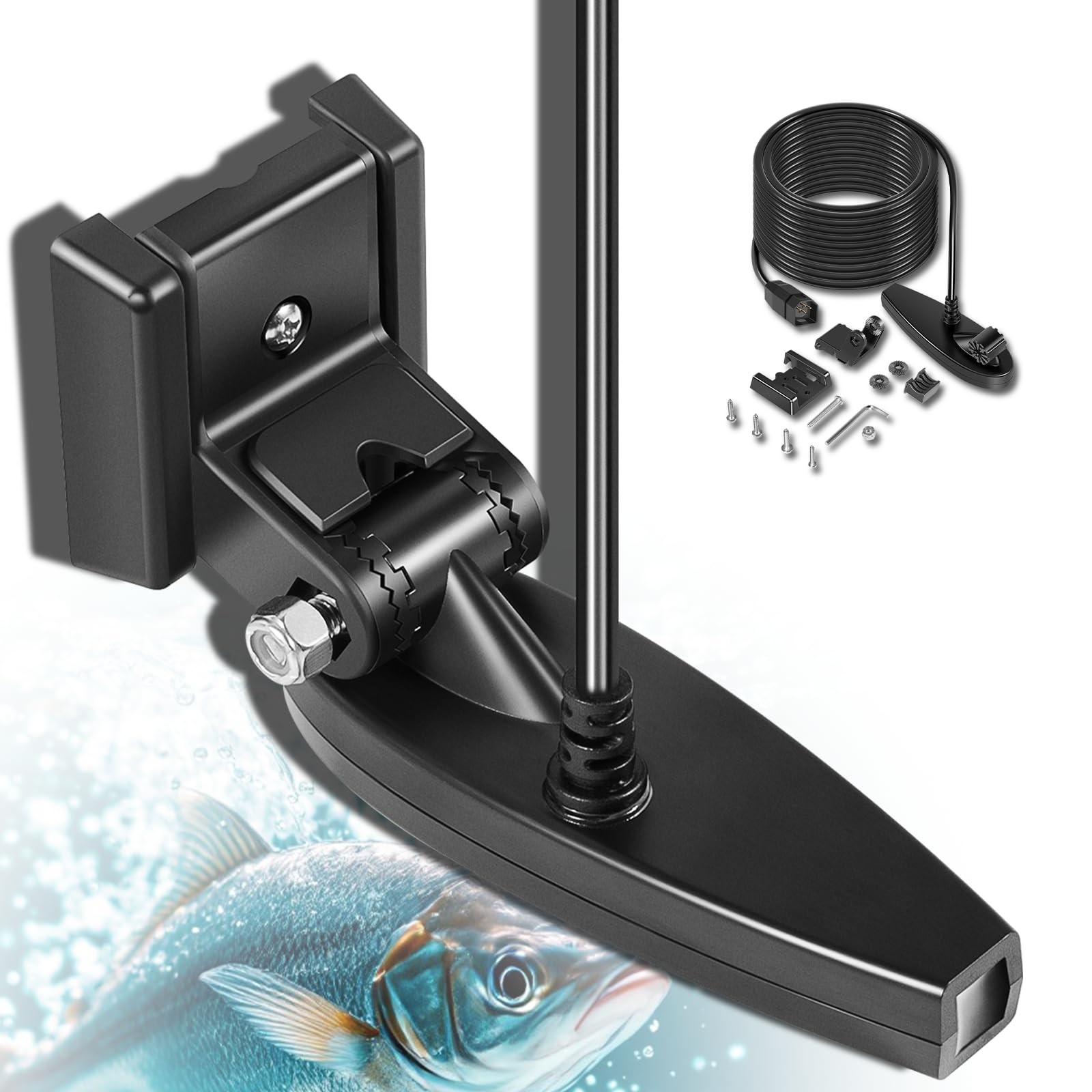 1 Pack XNT 9 DI T Transom Transducer for Humminbird 710226-1 4-Pin 20ft