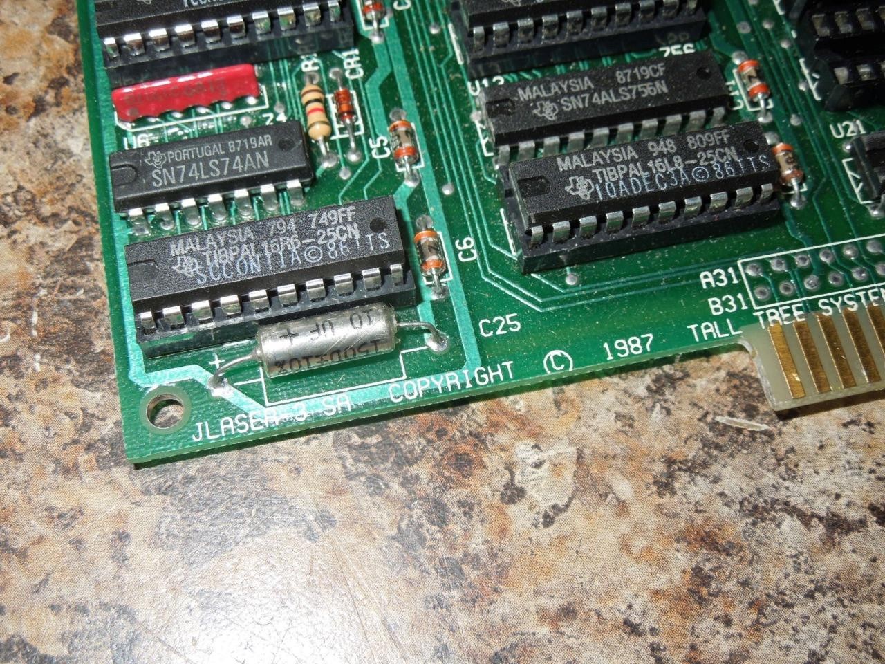 Tall Tree Systems JLASER-3 SA PC Card