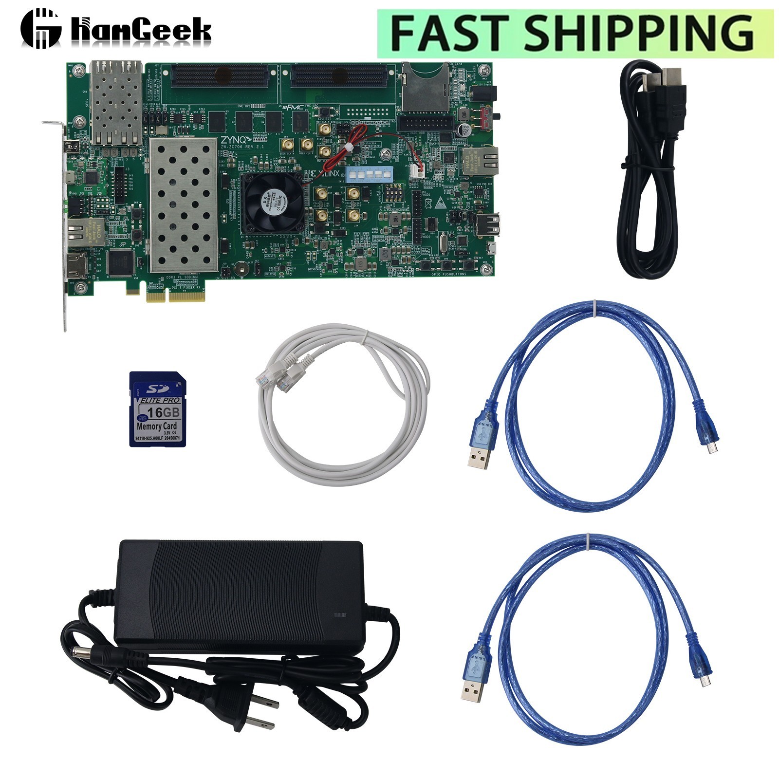 Original ZC706 Evaluation Kit XC7Z045 for AD9361 AD9371 ADRV9002 ADRV9009