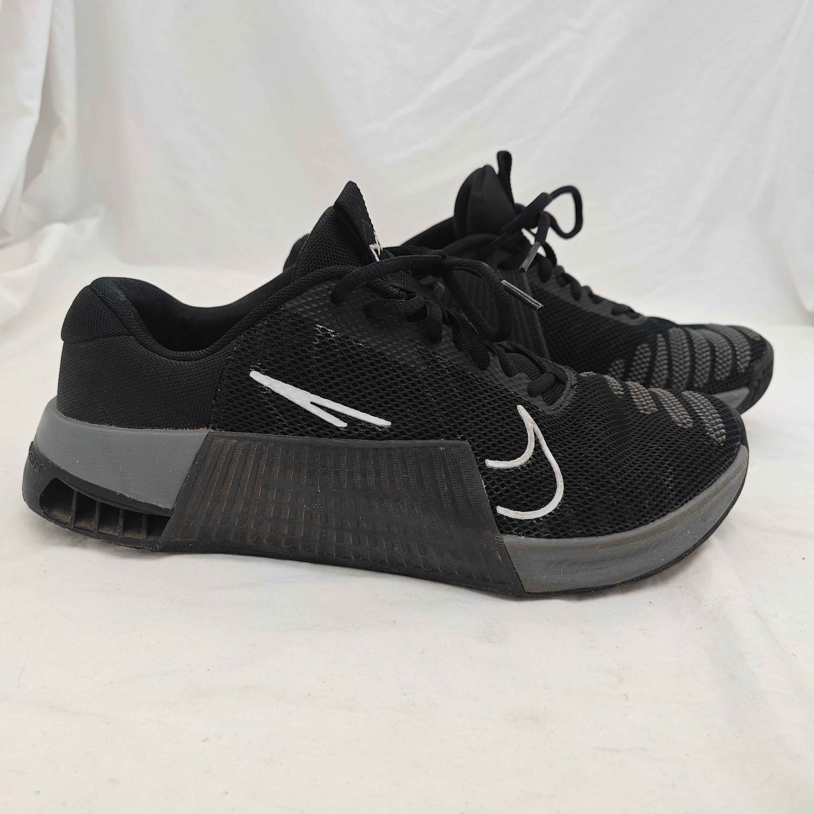 Nike Men's Metcon9 Lace Up Training Shoes Black/Smoke Gray Size 9.5
