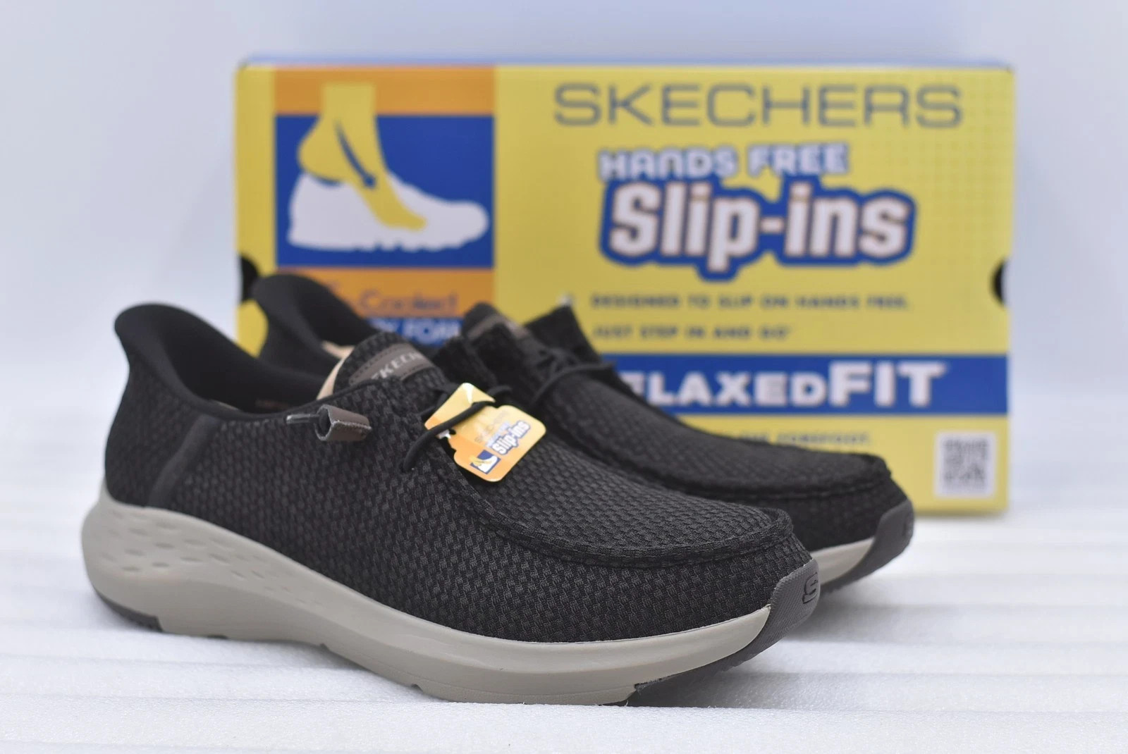 Men's Skechers Parson Arcadian Slip-In Slip-In Sneaker, Brown Size 9.5  205343