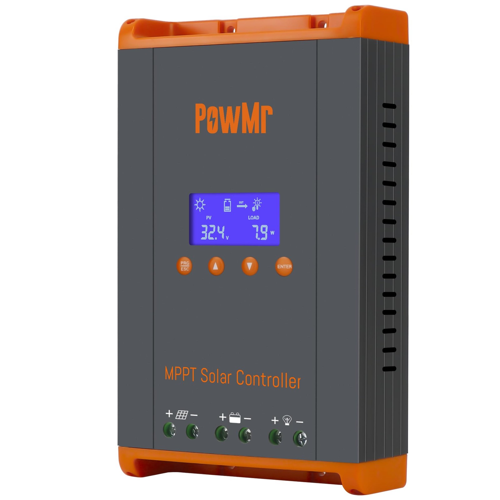 Temank Powmr 60A Mppt Solar Charge Controller 12V/24V/48V Solar Charge