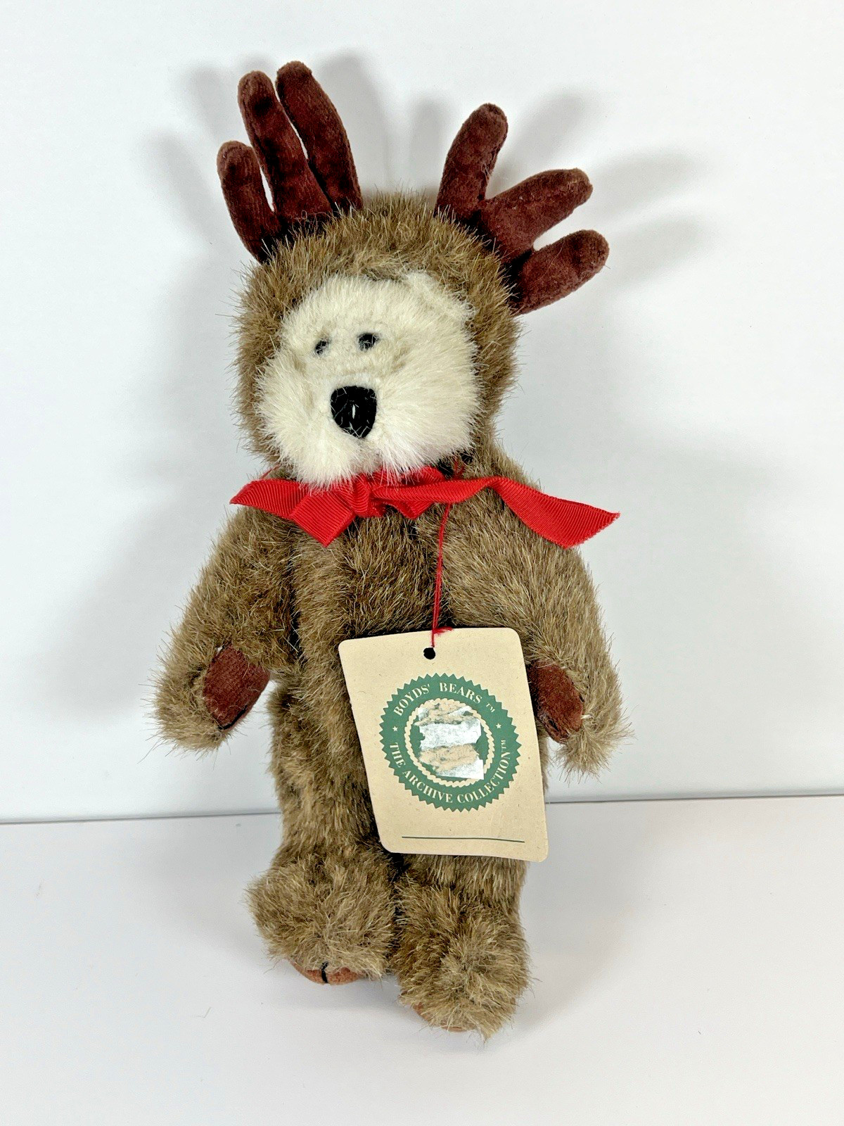 RARE Boyds "EWELL Manitoba Mooselman" 10" Canadian Limited Edition Discontinued