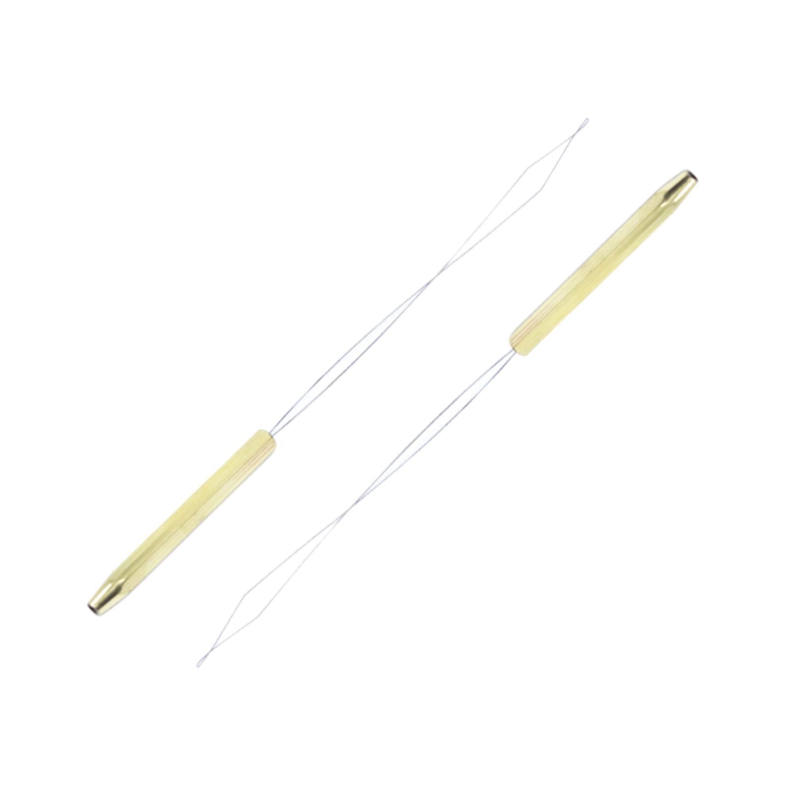 2 Pieces Bobbin Threader for Fly Tying Lightweight Fly Tying