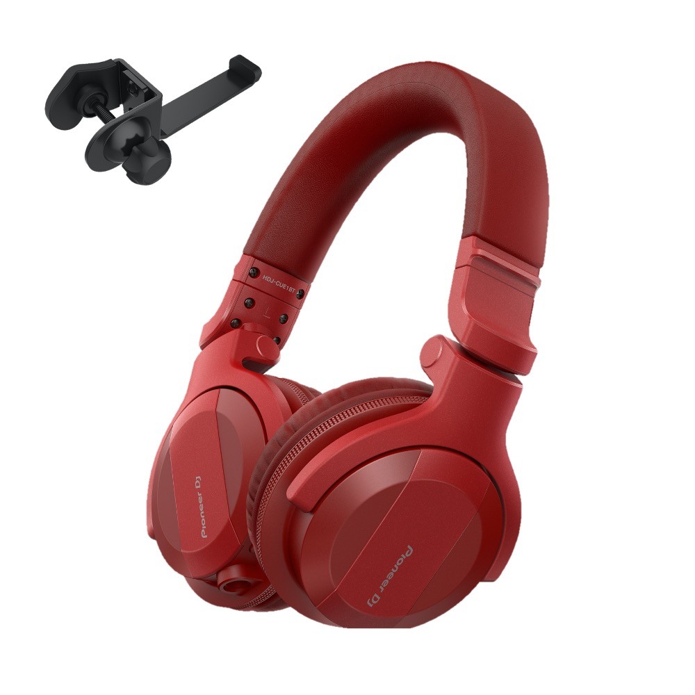 Pioneer DJ HDJ-CUE1BT Red DJ Headphones