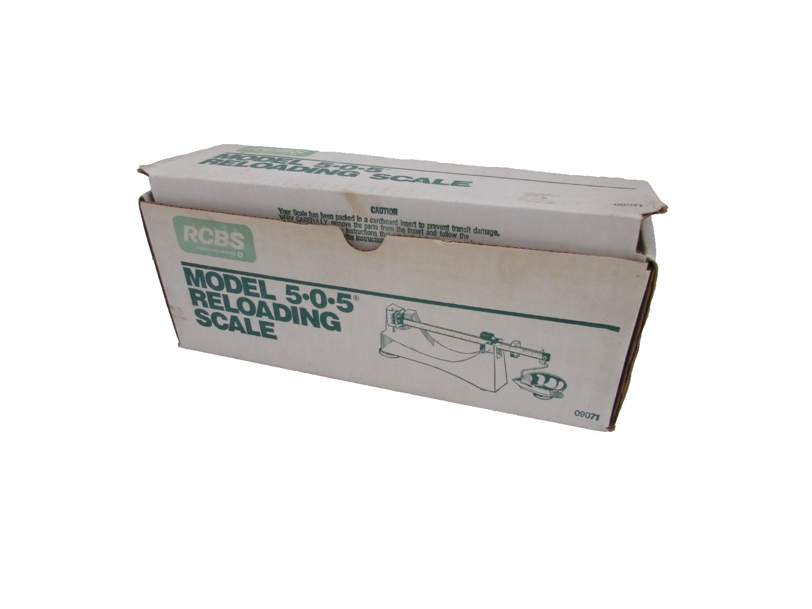 VINTAGE RCBS RELOADING SCALE 5.0.5 w/ ORIGINAL BOX