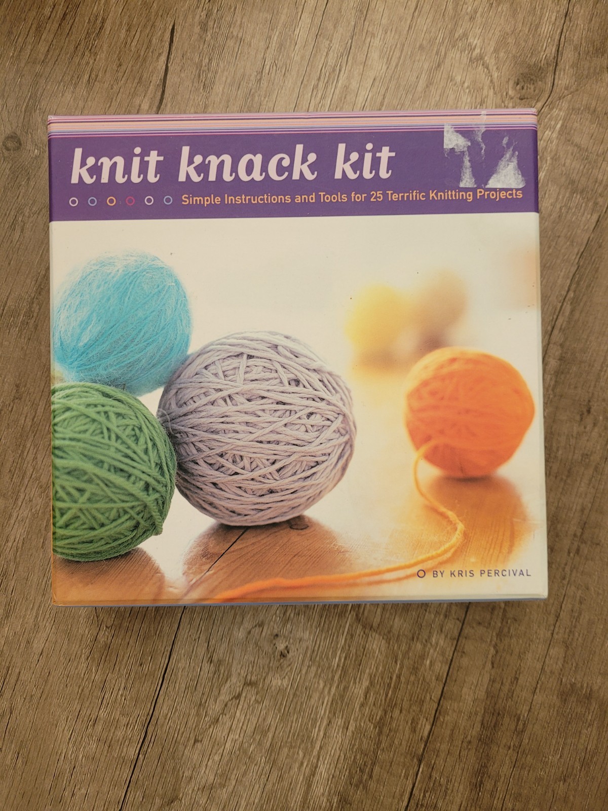 Knit Knack Kit Simple Instructions Tools For 25 Projects.