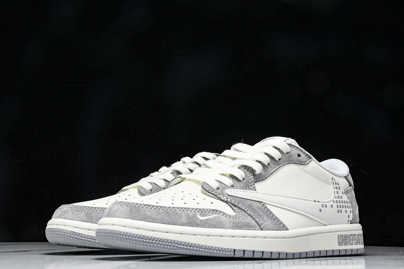 AJ 1 Retro Low OG SP Collab White/Gray DM7866-048 Men's Shoe Sizes 4-11