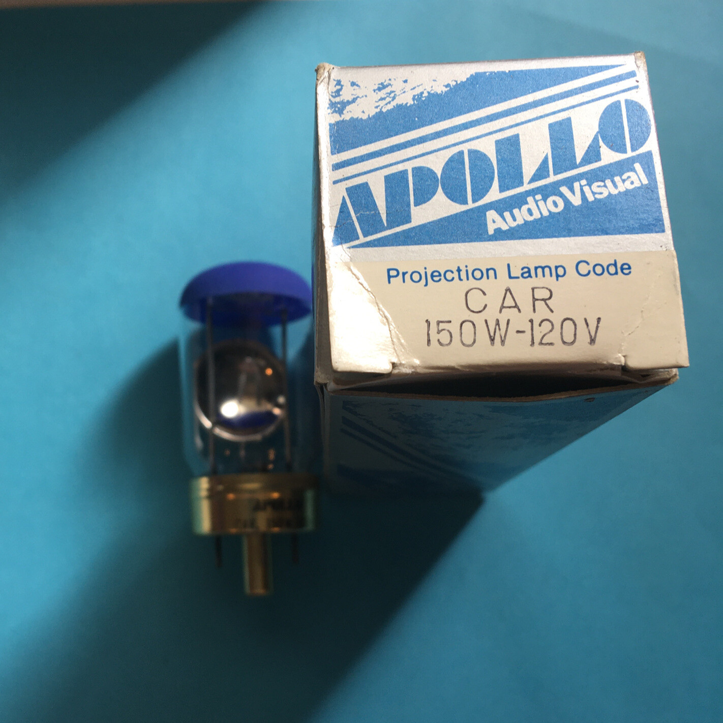 *NOS* CAR-APOLLO-AUDIO VISUAL PROJECTION LAMP (150w,120v) FREE SHIPPING*