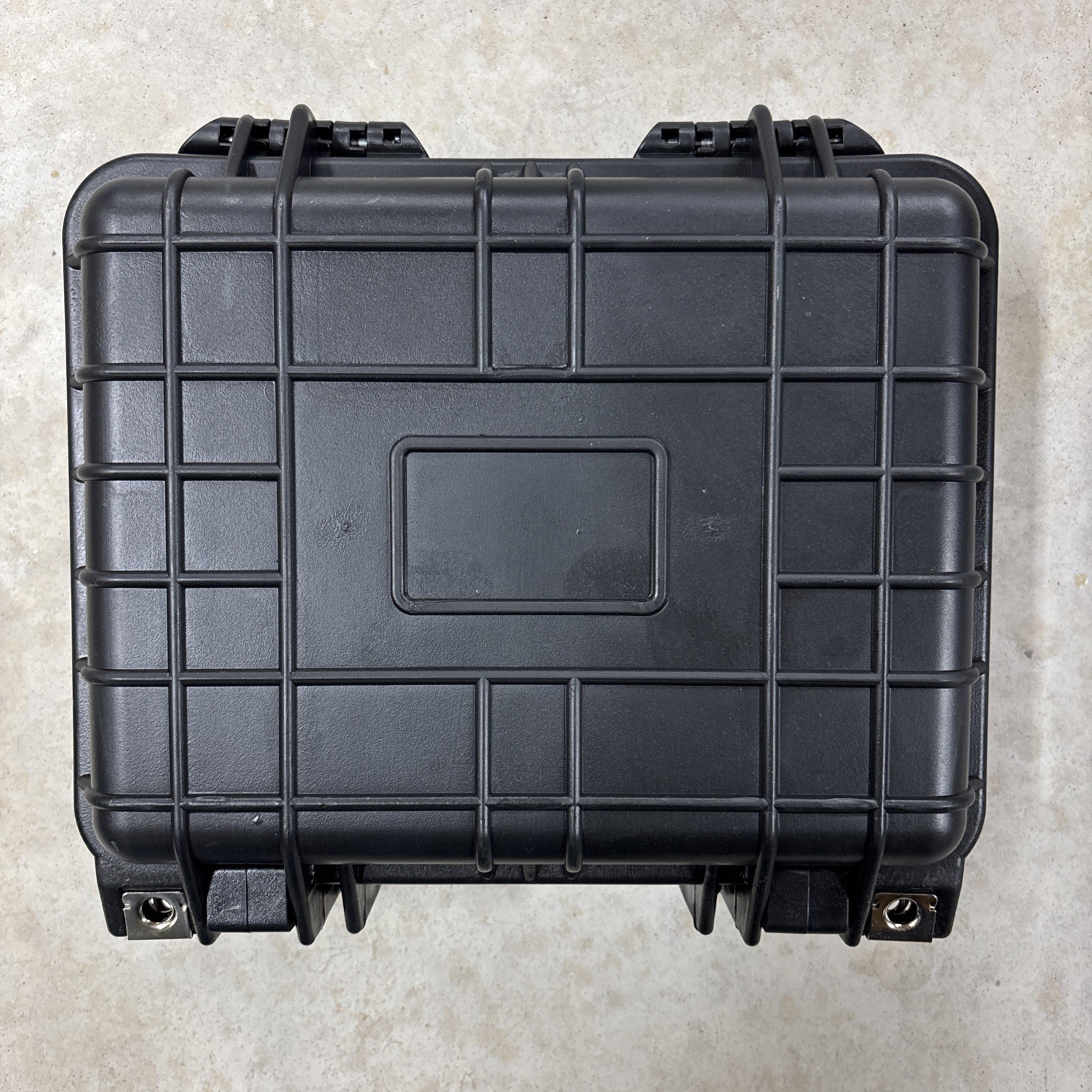 10" Hard Shell Case for Guns, DSLRS, Gopros W/Pelican 1200 Style Pluck Foam NEW