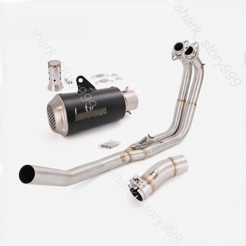 Ninja 500 2025 2026 Exhaust For Kawasaki Ninja 400  Slip-on Header Pipe Muffler