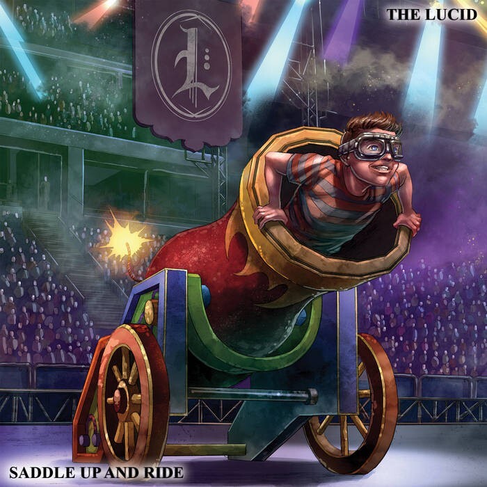 The Lucid - Saddle Up and Ride EP CD (OOP) - MEGADETH, SPONGE, VIOLENT J, ICP