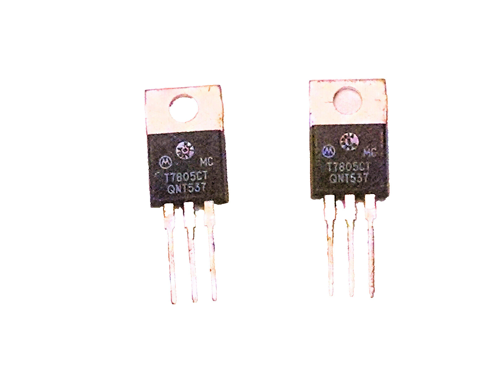 MCT7805CT  Motorola  5V Positive Voltage Regulator TO-220   2  pcs