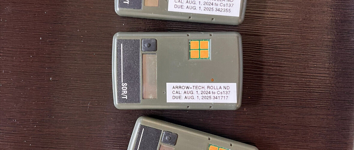 SOR/T Dosimeter Gamma Neutron Mirion - Calibrated, Scientific, Prepper