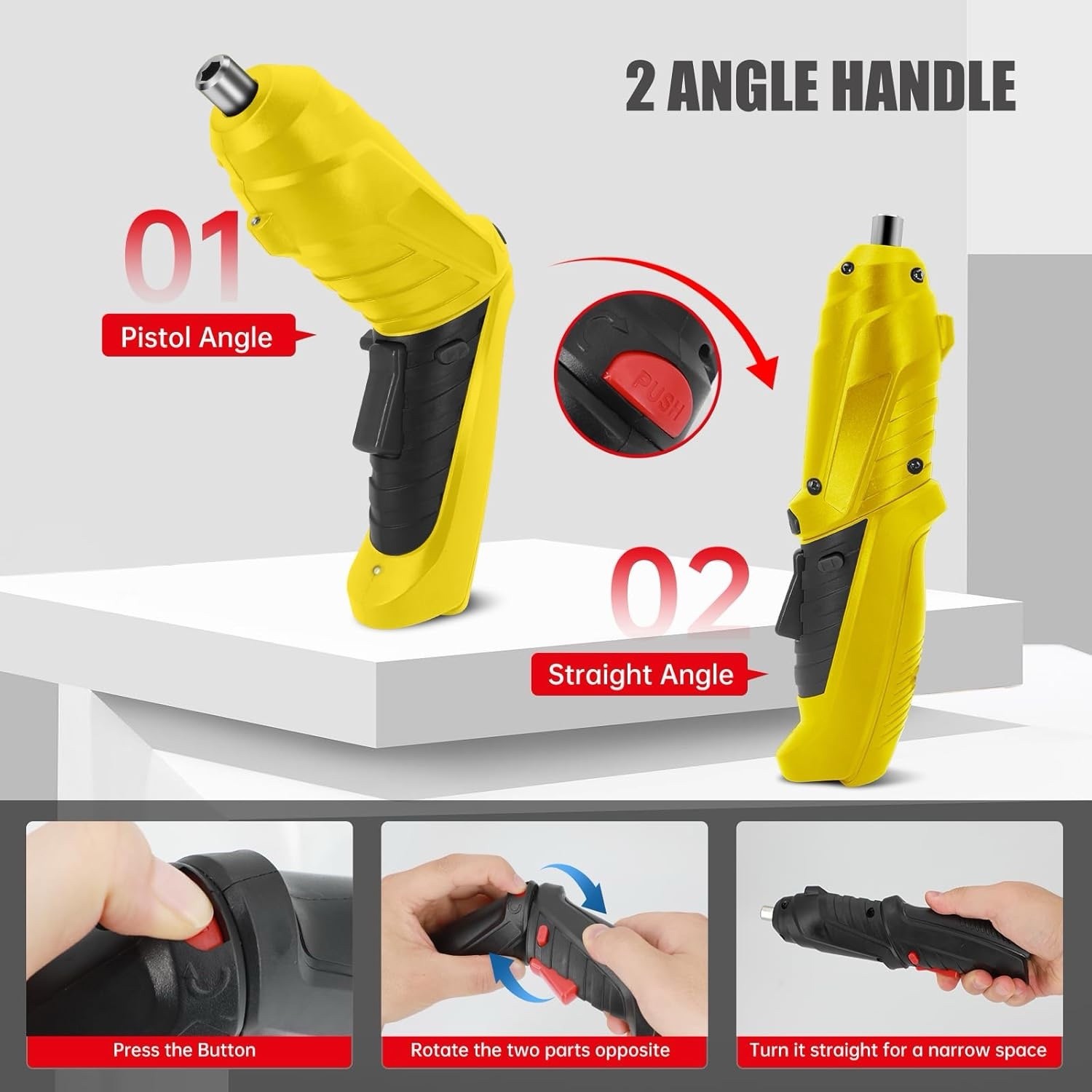 45 Piece Wireless Electric Screwdriver accessory set - Eternal Living