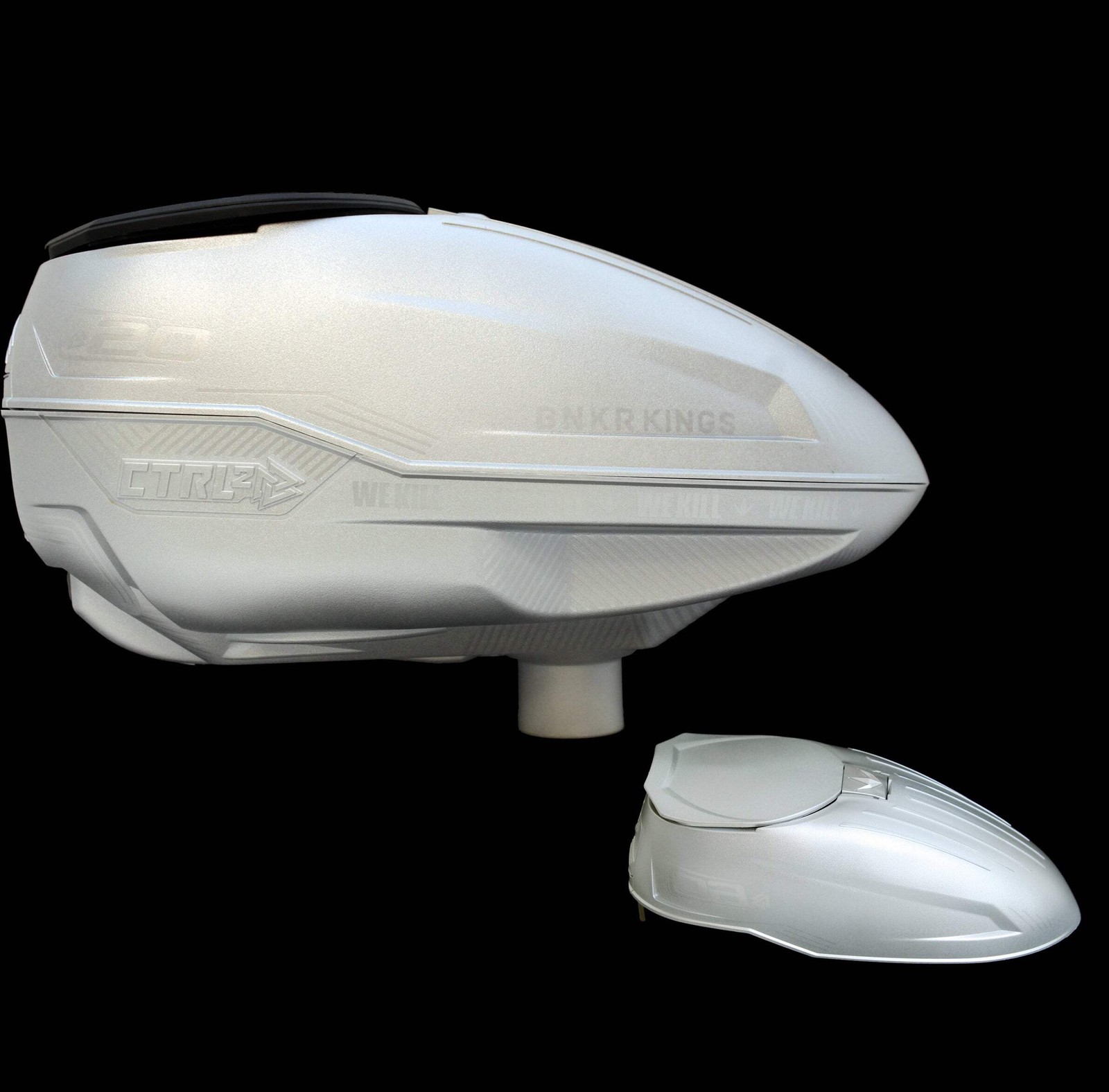Bunkerkings CTRL2 Loader Bundle - LE Pure (Dust Silver) Loader W/ +60 Top Shell