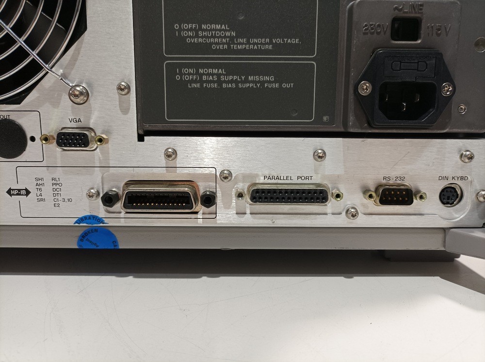 Hewlett Packard 8753ES, S-Parameter Network Analyzer, 30kHz-6GHz, 002, 006 & 010