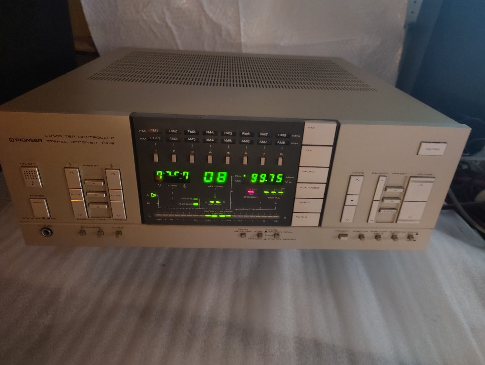 PIONEER SX 9 receiver