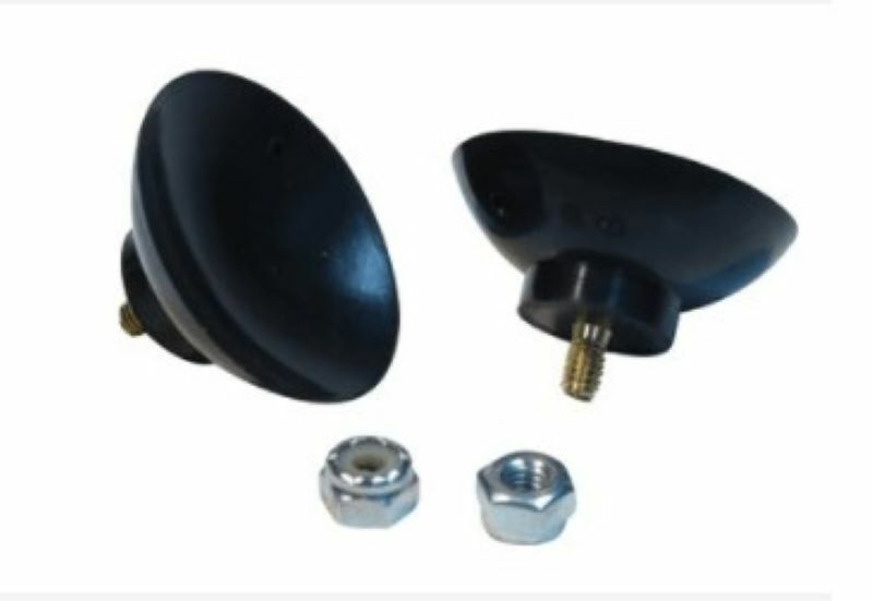 Replacement Cups, EZ Reacher Accessory Tips, Rubber With Locknuts, Outdoor Use