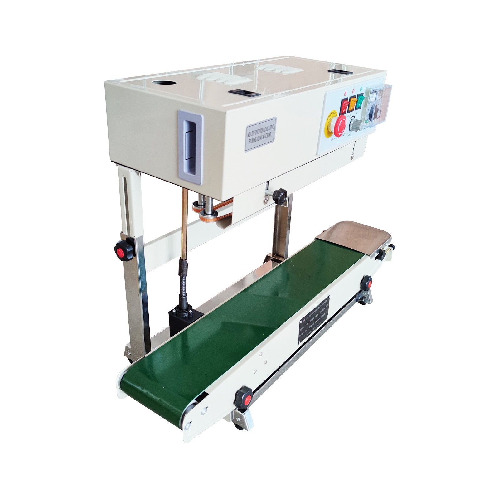110V FR-770 Vertical Type Continuous Sealing Machine Packaging Bag Sealer
