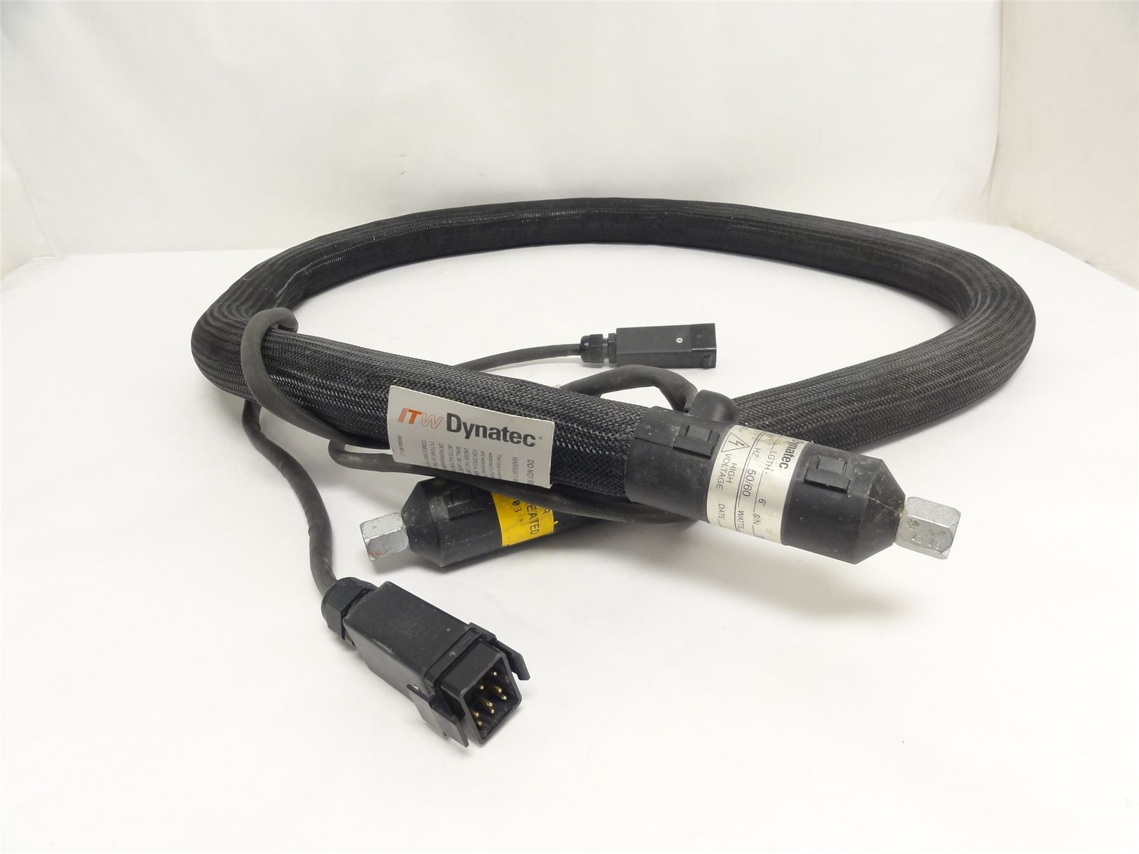 253493 Old-Stock; Dynatec 100121 Hot Melt Glue Hose; 240VAC; 168 Watts; 6' Long