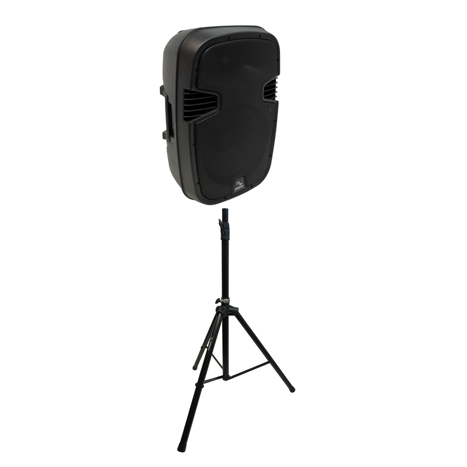 Harmony Audio 12" Bluetooth Powered PA Speaker with Tripod Stand