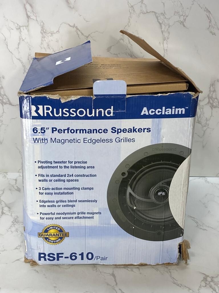 Russound RSF-610 6.5" 2-Way Acclaim Performance Speaker (Pair) New