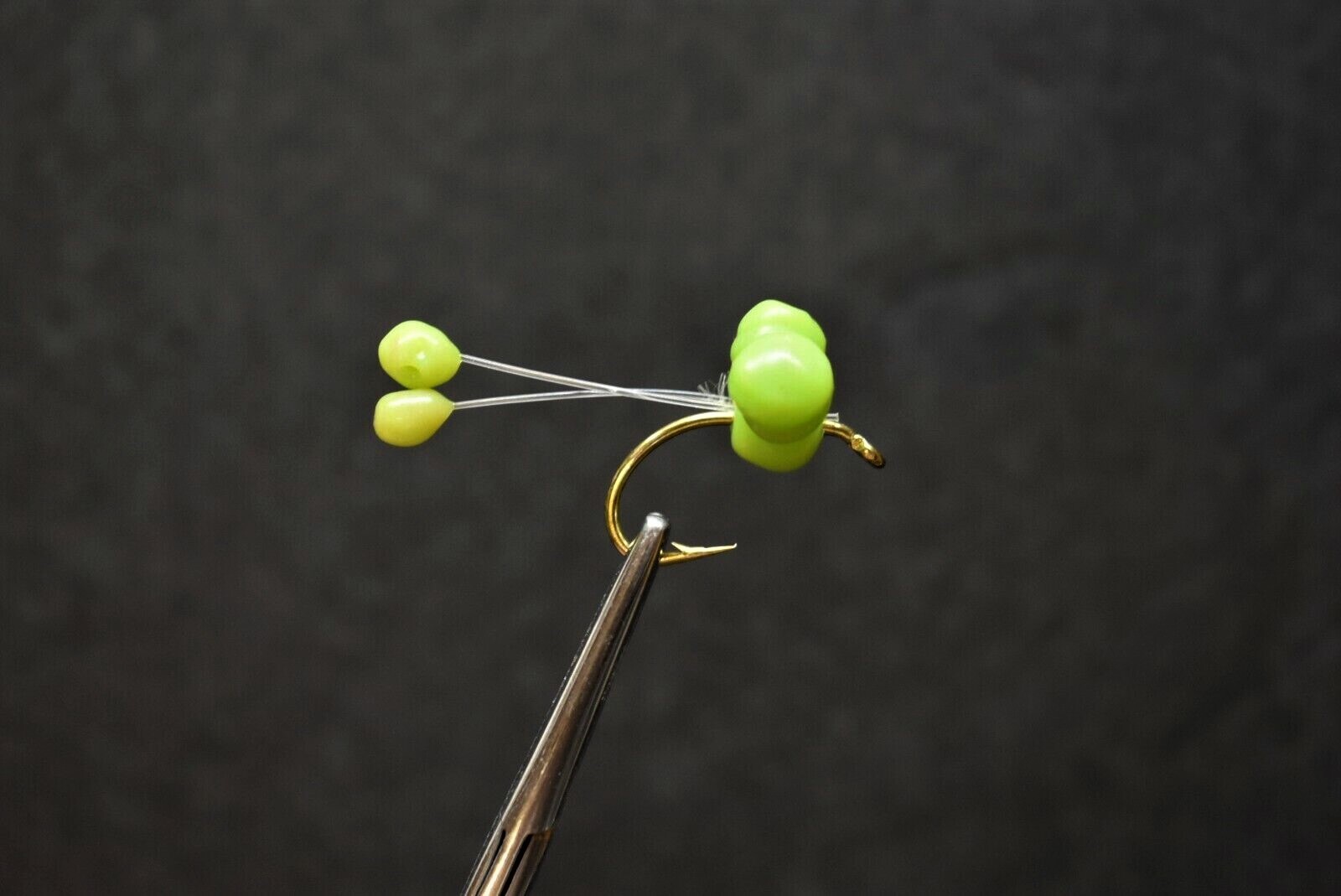 1 Fly, Chartreuse Egg Cluster Nymphs Fly Fishing Fly Flies, You Choose Size